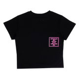 baby he@rt tshirt - black