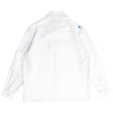handstyle longsleeve disco shirt - white