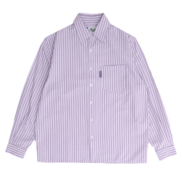 business / leisure long sleeve shirt - lavender
