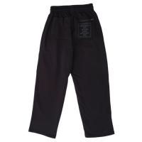 3116 open cuff joger - black
