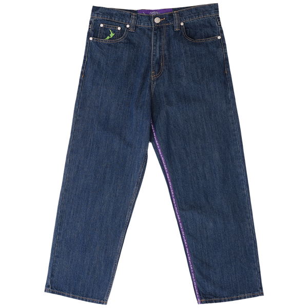 nigo purple label denim jeans - indigo