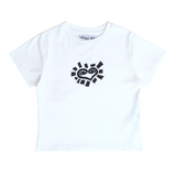 heart sun baby tee - white