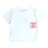 heart sun baby tee - white