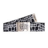 @sun skate belt - croc black