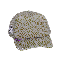 coral pattern trucker cap - green