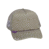 coral pattern trucker cap - green