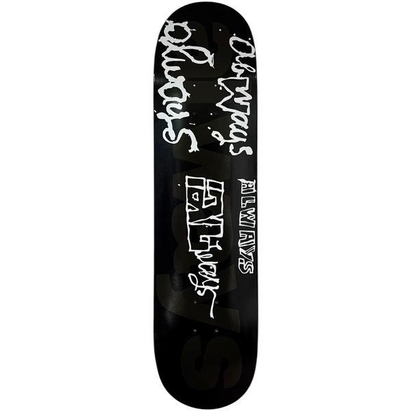8.0 always graphics skateboard – always do what you should do 8.0 always graphics skateboard – always do what you should do