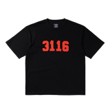 3116 tee - black