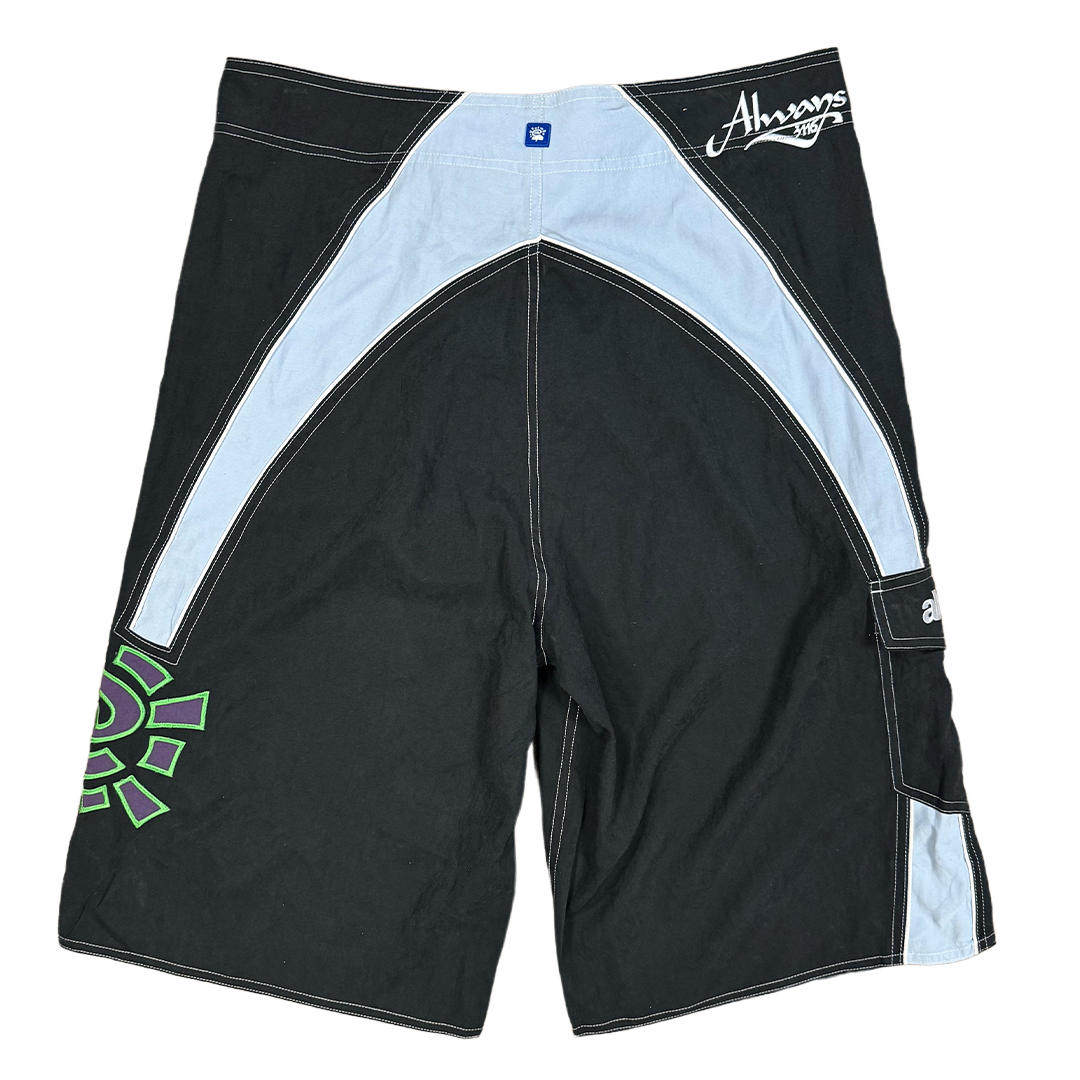 AI board shorts - black/blue – always do what you should do