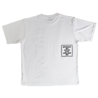 always up star tshirt white