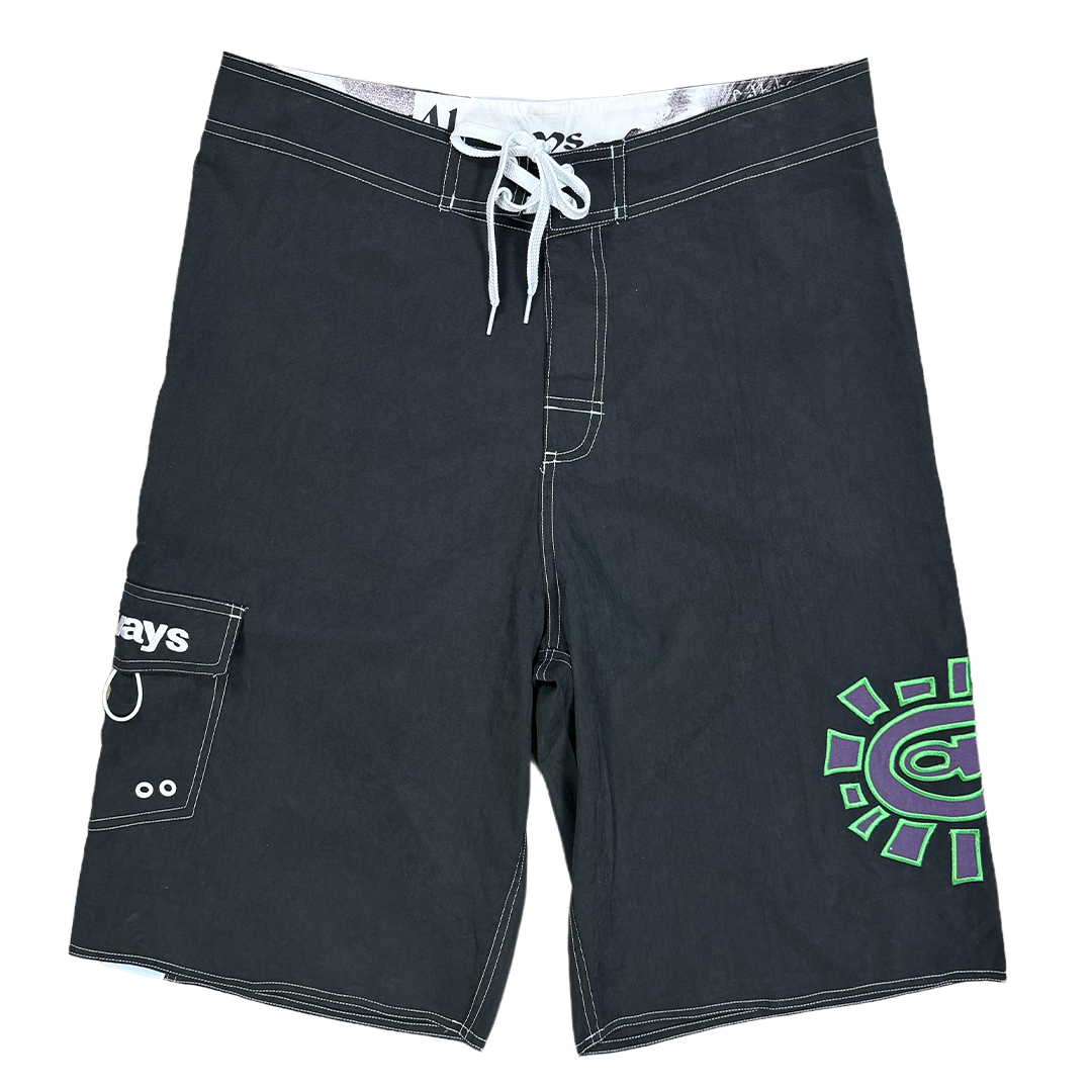 AI board shorts - black/blue – always do what you should do