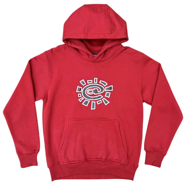 crimson @sun hoodie