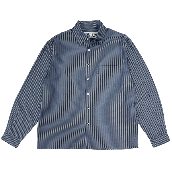 business leisure longsleeve shirt - navy
