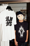 electric man tshirt - black