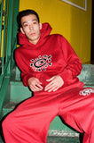 crimson @sun hoodie