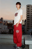 rel@xed crimson jogger