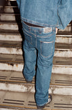 silver label indigo unisex denim