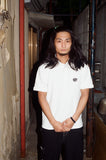 educated polo - white