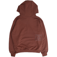 scribble @sun hoodie - brown