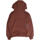 scribble @sun hoodie - brown