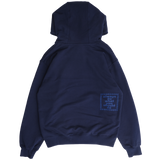 scribble @sun hoodie - navy