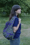 green/black @sun ripstop bag - purple