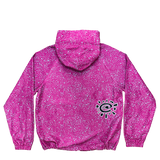 dotted bandemic jacket - fuchsia