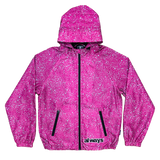 dotted bandemic jacket - fuchsia
