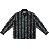 starfish stripe longsleeve shirt - blue/black