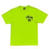 world tour tshirt - lime