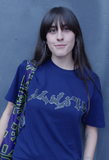 direction tshirt - navy