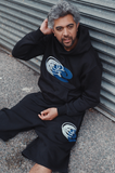 3 @ hoodie - black