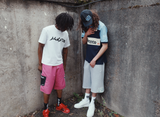 relaxed @sun jogger shorts - heather grey