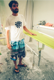 solid @sun tee - white