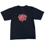 red @sun tshirt - black