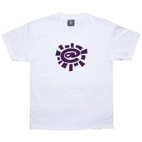 purple @sun tshirt - white