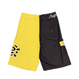 A.I boardshorts - 50/50 pinstripe yellow/black
