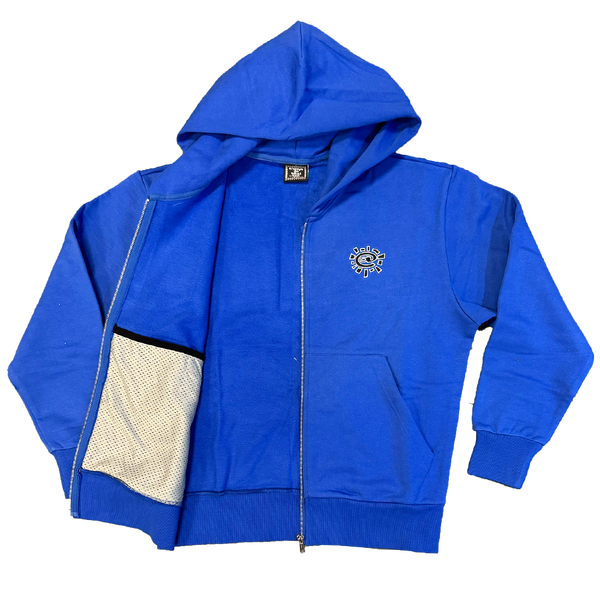 premium zip up hoodie - blue – always do what you should do premium zip up hoodie - blue – always do what you should do