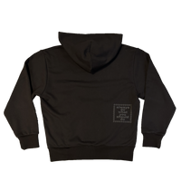 premium zip up hoodie - black – always do what you should do premium zip up hoodie - black – always do what you should do