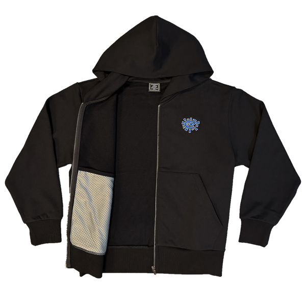 premium zip up hoodie - black – always do what you should do premium zip up hoodie - black – always do what you should do