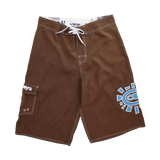 AI board shorts - brown / blue