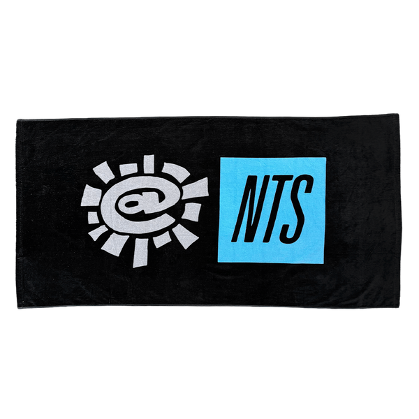 nts always towel - black/blue