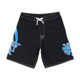stussy boardshorts - black