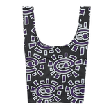 purple @sun ripstop bag - black