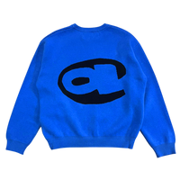 aye knitted jumper - royal blue