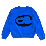 aye knitted jumper - royal blue