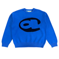 aye knitted jumper - royal blue