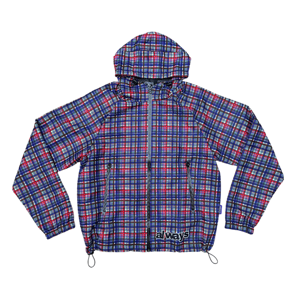 bandemic jacket - blue/red/white