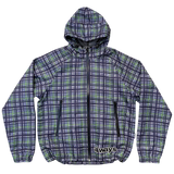 plaid bandemic jacket - green / navy
