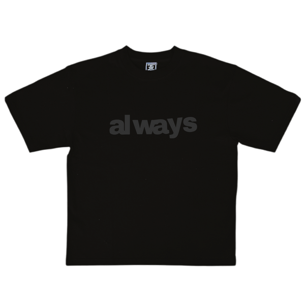always up pro model tshirt - black